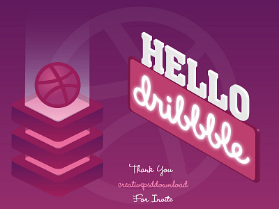 Hello Dribbble