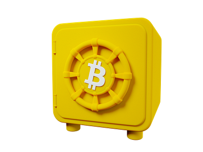 Bitcoin Safe 3D Asset