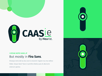 CAASie Logo & Colour Palette app billboard billboards caasie caasiebot design flat icon illustration logo typography web