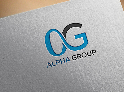 Alpha Group Logo a logo ag letter logo ag logo alpha alpha group logo alpha logo design g logo graphic design illustration logo logodesign wordmark
