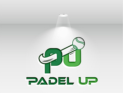 Padel Up Padel sports Logo. design graphic design logo logodesign padel padel sports padel sports logo sports vector wordmark