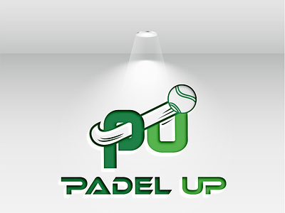 Padel Up Padel sports Logo.