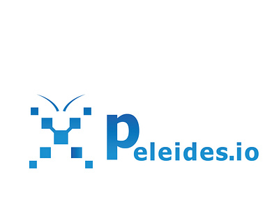 Peleides Tecnology Company logo. design graphic design illustration logo logodesign tech tech logo technology vector