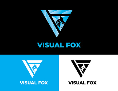 V+Fox Letter Logo design fox fox letter logo fox logo graphic design illustration letter logo logo logodesign vector wordmark