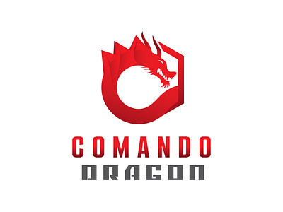 C+Dragon Combination Mark Logo