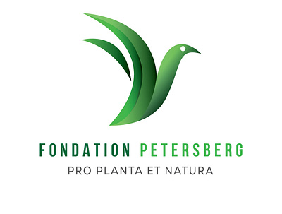 Pro Planet @nature (Fondation Petersberg) abstract logo bird bird logo design graphic design illustration logo logo art logo inspiration logodesign nature nature logo vector