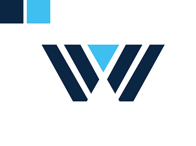 W letter Logo design graphic design illustration logo logodesign vector