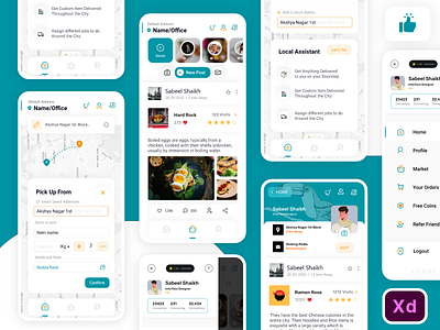 Delivery App Design For Dodong