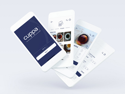 Cuppa - Online store UI design online shop online shopping online store tea ui ui design