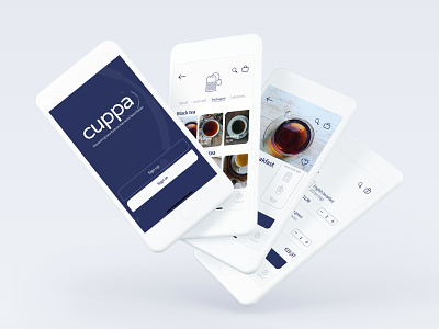 Cuppa - Online store UI design