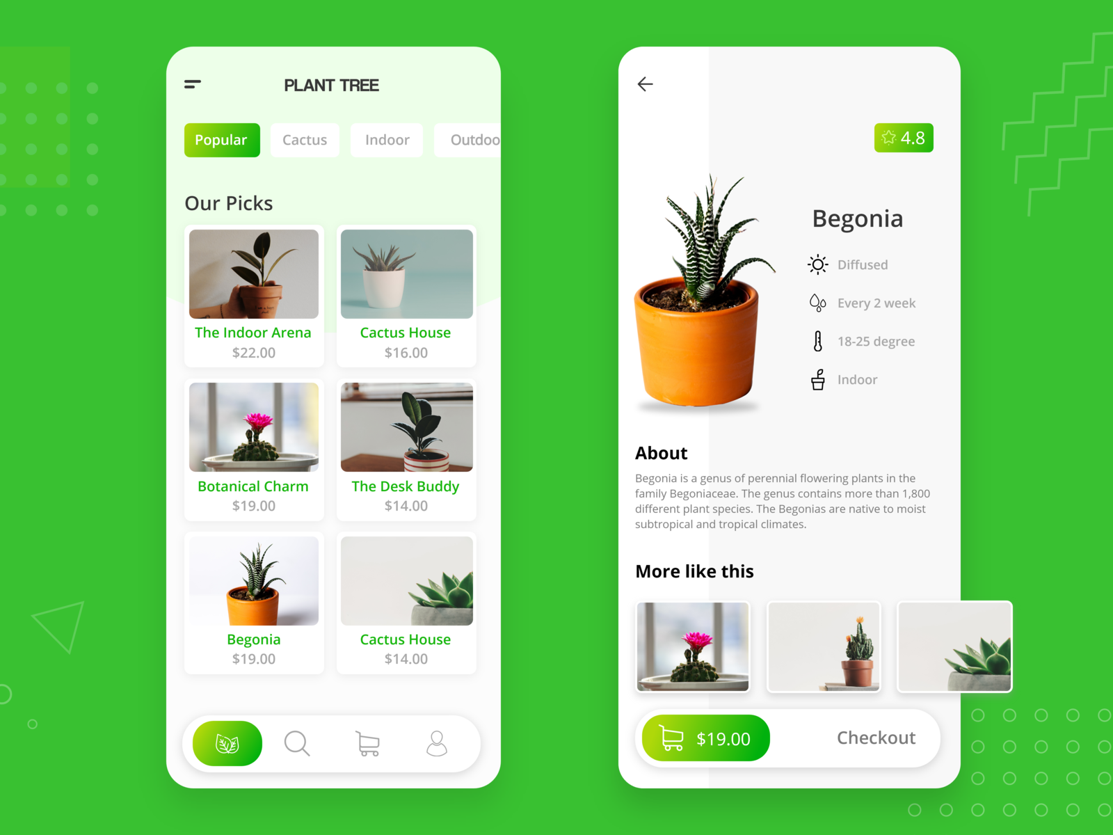 Plant Tree App by smartData Enterprises (I) Ltd on Dribbble