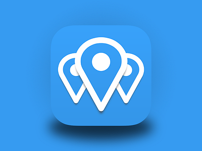 Route iOS 7 Icon app icon icon ios ios7
