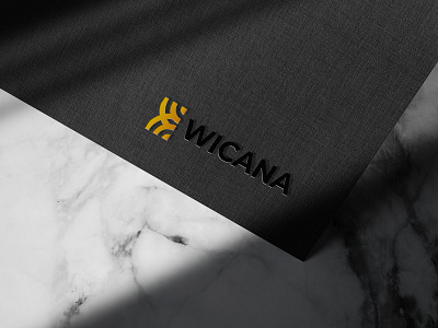 WICANA GROUP INDONESIA LOGO MOCKUP branding coffee branding design illustration logo logo mockup logodesign mock up packaging design