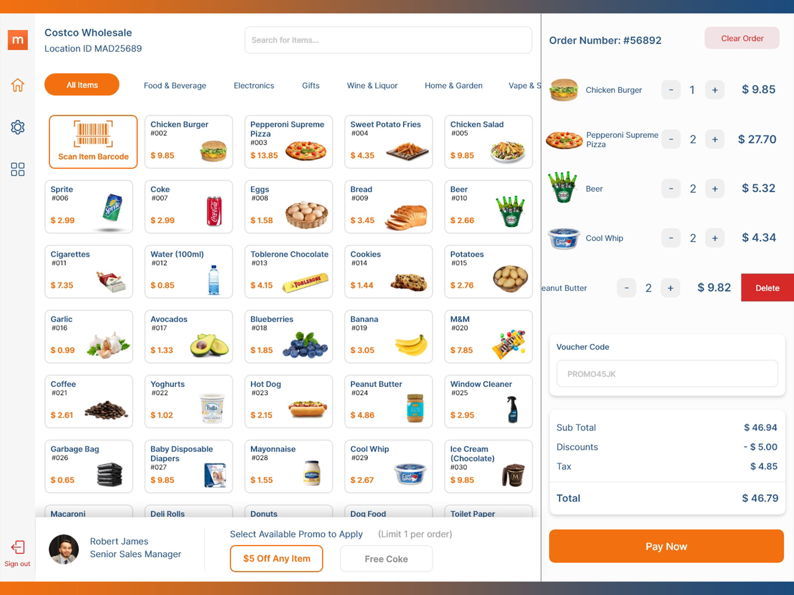 Retail POS System by Danura Jayakody on Dribbble