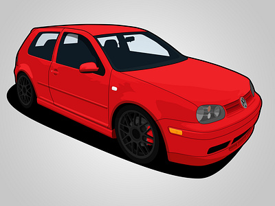 GTI Drift 2.0 by Marcelo Meijome on Dribbble