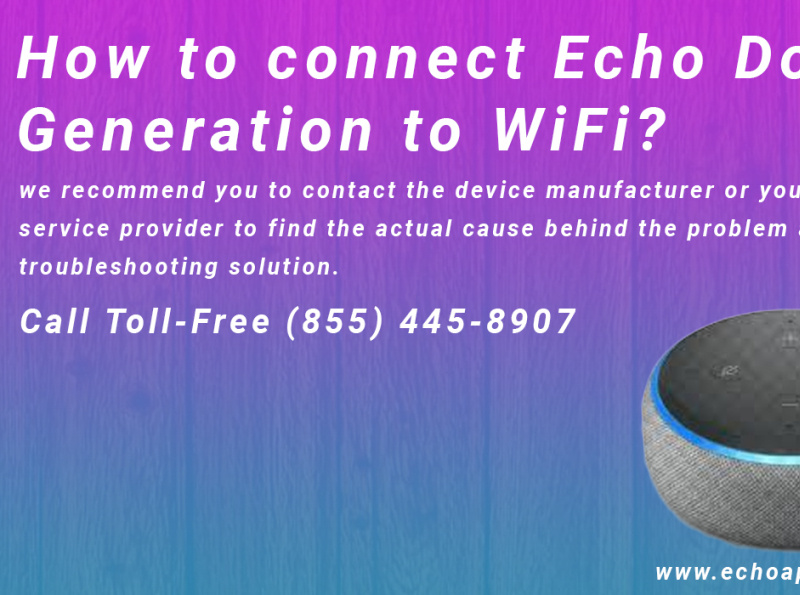 How to connect Echo Dot 3rd Generation to WiFi by jim tomm on Dribbble