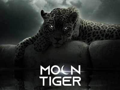 MOON TIGER - Photo Manipulation - Tiger Manipulation big cat big cat edit big moon edit design graphic design manipulation mega malik mister night moon edit moon manipulation moon night moon tiger photo editing photo manipulation photoshop art poster design super tigher tiger manipulation tiger zinda h