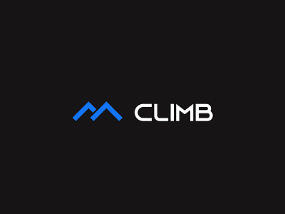 M + Mountains  -  Minimalistic logo design