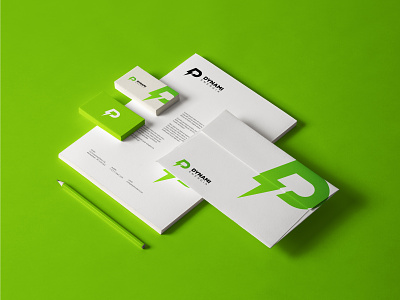 Brand identity design -  Lighting + D logo design