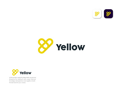 Y logo design - Minimalistic letter mark branding clean logo creative logo design gradient logo graphic design illustration line art logo logo logo design logos mega malik minimalistic logo playful logo vector y y logo yelllow logo yellow