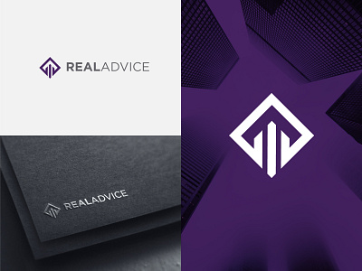 Geometric logo design - Real-estate logo design