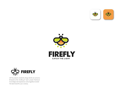 Fly logo design - light fly logo design