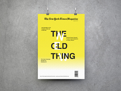 MAGAZINE COVER DESIGN art design illstrationposter illustration magazine magazine cover magazine illustration poster a day typography