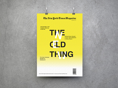 MAGAZINE COVER DESIGN