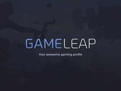 Gameleap - Logo Design game gameleap gamer gamers games gaming gaming logo gaming profile leap logo videogames