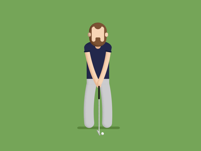 Golf Swing animation ball gif golf irish shane lowry swing