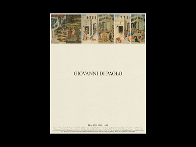 Giovanni di Paolo adobe booklet design graphic design minimal minimalism paper photoshop plakat poster poster art poster design print prints screen print simple type type design typography zine