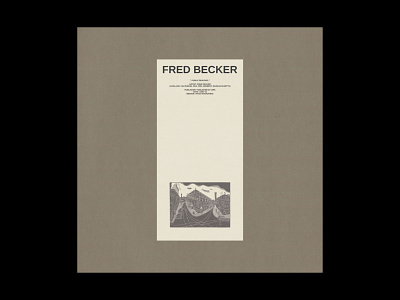 "Fred Becker" design graphic design illustration poster poster art poster design print simple