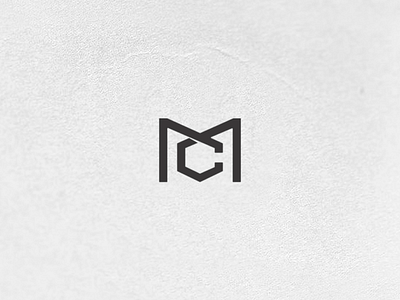 MC Monogram characters design logo logotype monogram