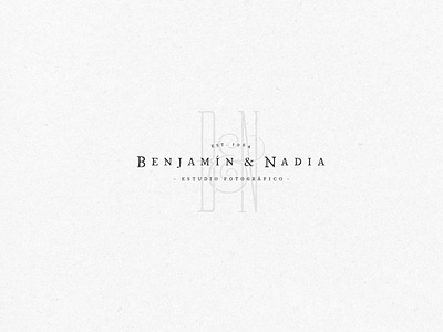 Benjamín & Nadia – Logo Design