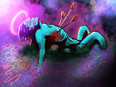 Strawberry Fields Forever comic comic art concept art digital illustration digital painting psychedelic