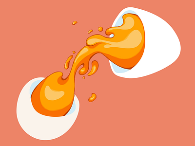 Flowing Egg Yolk