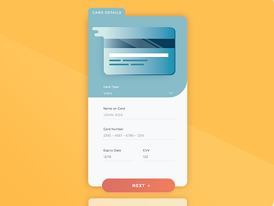 Credit Card Checkout – Daily UI 002 