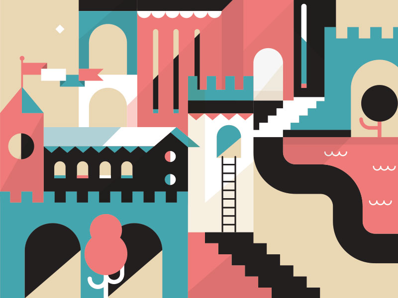 Castle re-work pt1 by Lizzie Morgan on Dribbble