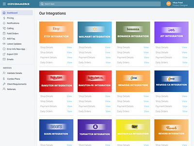 App Listing Dashboard branding dashboard figma listing materialdesign prototype user interface
