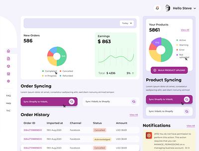 White Labeled Solution for Merchant branding design figma illustration materialdesign prototype ui user interface