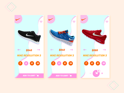 Nike app app design application figma mobile mobile ui nike product product page uiux user experience design
