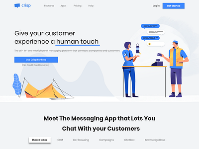 landing page redesign