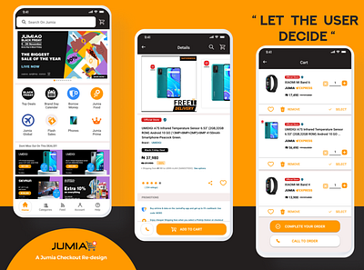 Jumia App Checkout Re-design ! minimalism re design ui user experience