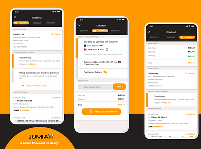 Jumia App Checkout Re-design Contd ui