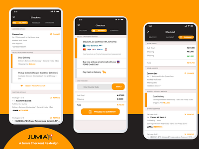 Jumia App Checkout Re-design Contd