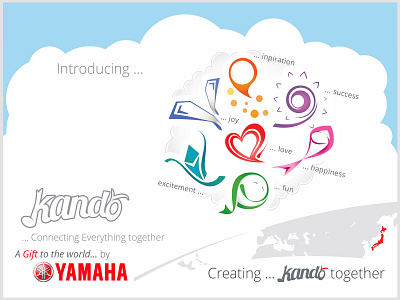 Illustration - Yamaha Kando branding design drawing icon illustration logo photoshop typography vectorart