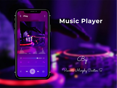 Music Player dailyui dailyui 009 music player music visualizer