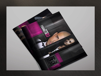 book / brochure / presentation of famous / trendy dj