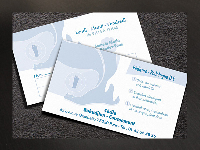 business card for a foot care and pedicure expert appointment business cabinet card care company corporate doctor expert foot home medecine note pain pedicure relief skin sole specialist treatment