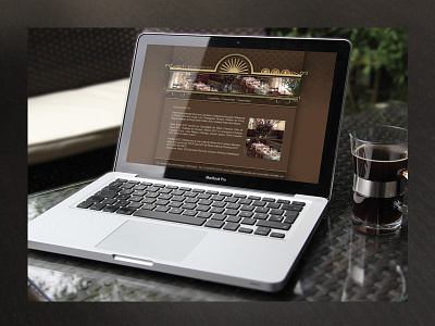 website / online Presentation for a restaurant in france